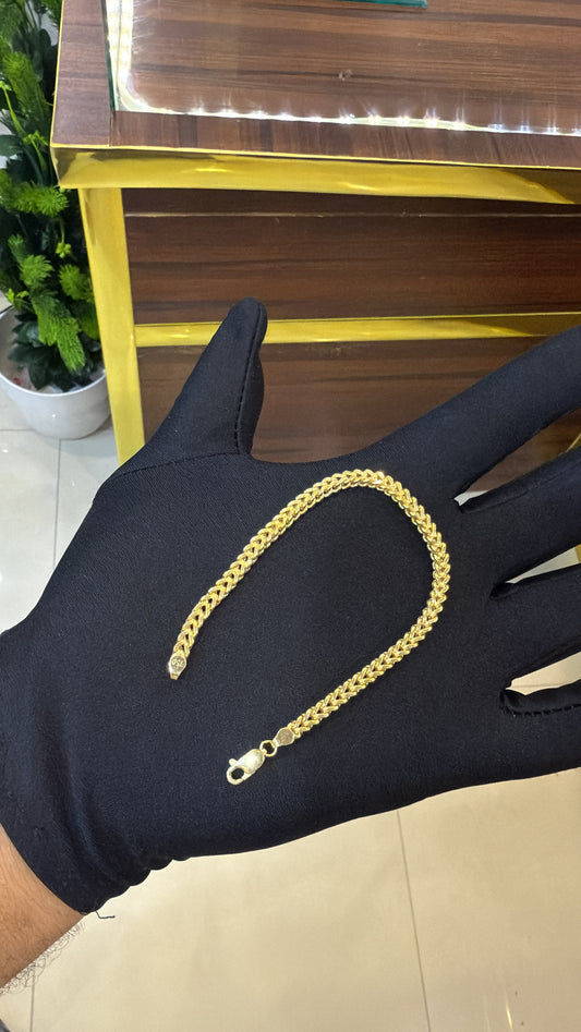 18-karat Franco Bracelet