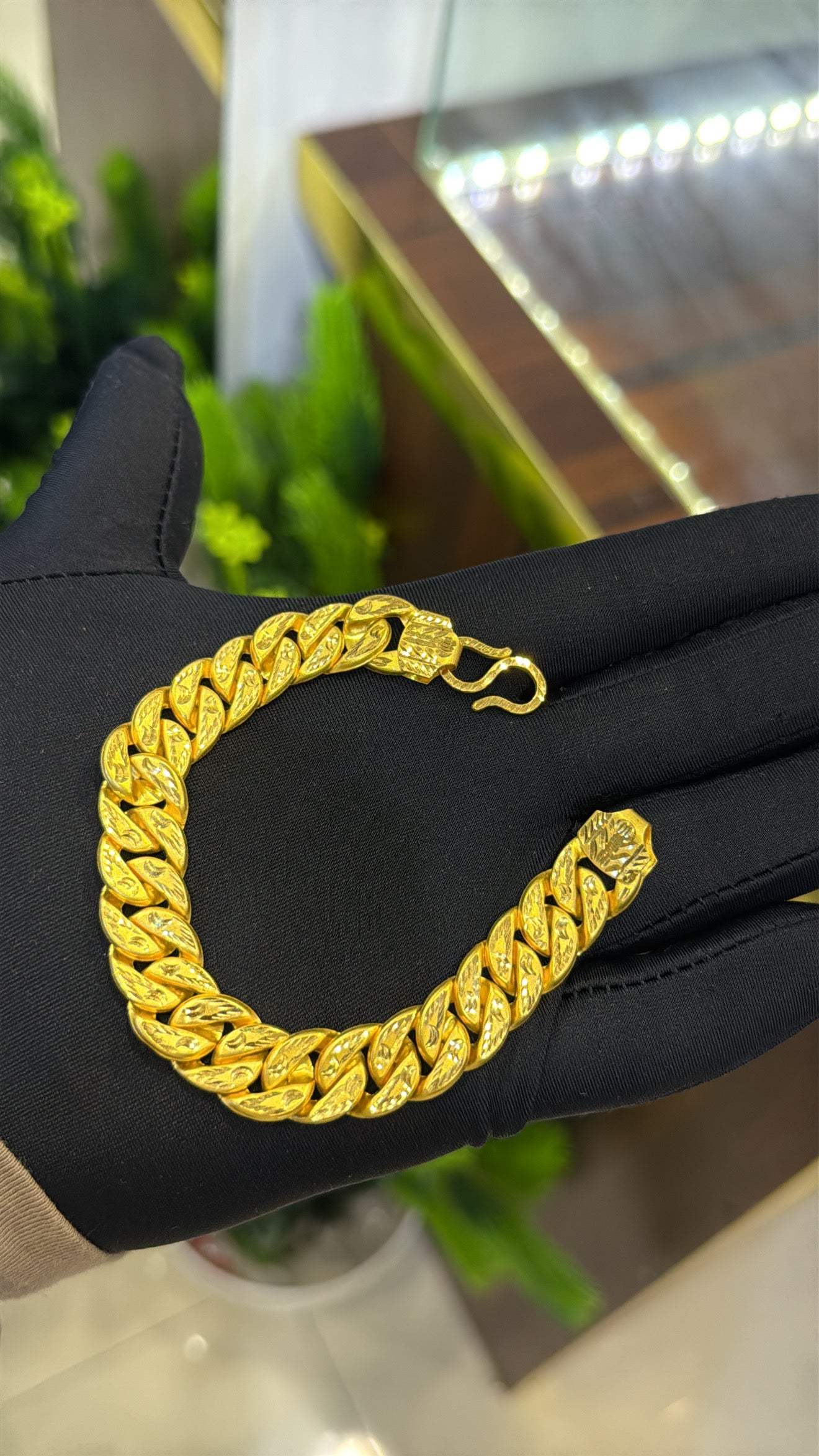 22-Karat Miami Links Bracelet