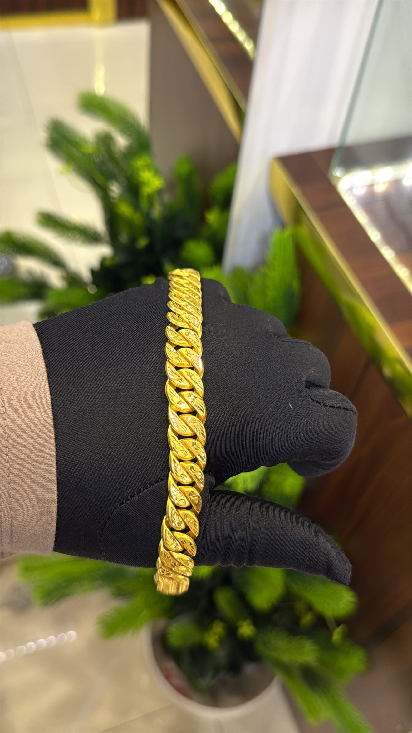 22-Karat Miami Links Bracelet