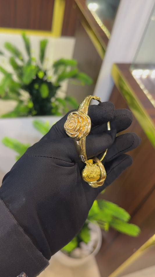 18-Karat Bangle & Ring set